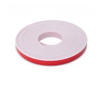 Bande de Chant en U Bandes de Bord d'armoire en Bois Forme U 5M, Bandes d'étanchéité à Souple for Meubles, Auto-adhésives pour Meubles(White,18mm)