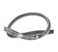 Bande de chant en U, Garniture de bord canal en U, joint caoutchouc blanc, largeur fente 0.5 à 15mm, 1 mètres(12x17x21mmx5meters)