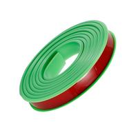 Bande de Chant Meuble Flexible en Forme U, Protection Bord Bande placage Auto-adhésive TPE, Garniture Bricolage pour la Restauration d'étagères d'armoires Table Green 10m Inner Width 36mm