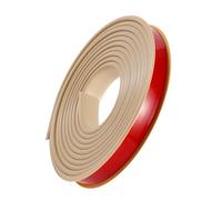 Bande de Chant Meuble Flexible en Forme U, Protection Bord Bande placage Auto-adhésive TPE, Garniture Bricolage pour la Restauration d'étagères d'armoires Table Khaki 10m Inner Width 22mm