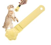 Bande de Chat Happy Spoon - Cat Strip Cat Snack Scoop Cuillère à Presser - Cuillère à Presser avec Long Manche, Distributeur de Nourriture pour Chat, léchable, cuillère d'alimentation pour Chien et