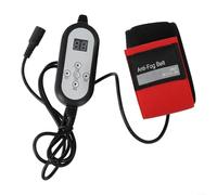 Bande de chauffage de rosée pour télescope d'astronomie - Chauffe-lentille en polyester avec thermostat intelligent | 12 V DC5521 pour longueurs/caméras de 65 à 300 mm (noir/rouge, tailles 330-1080 mm