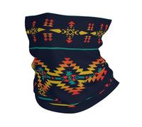 Bande De Cheveux Aztèque Autochtone Sud-Ouest Américain d'origine Ethnique Cache-Cou Multifonctionnel Echarpe Gaiter Séchage Rapide Bandeau Magique pour Ski Adulte Cyclisme