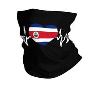 Bande De Cheveux Battements De Cœur J'aime Le Drapeau en Forme De Cœur De Costa Anti-Solaire Écharpe Tube Imprimé Tube Bandeaux pour Yoga Adulte Course À Pied