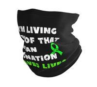 Bande De Cheveux Je suis La Preuve Vivante Que Le Don D'Organes Sauve des Vies. Élastique Écharpe Tube Respirant Headwrap pour Cyclisme Vélo Sports