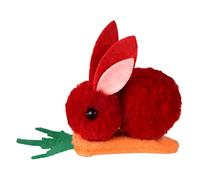 Bande De Cheveux Pince À Cheveux De Lapin En Peluche Mignon - Pince À Cheveux De Carotte De Lapin De Pâques | Porte-queue De Cheval En Peluche Lapin, Chouchou | Pince À Cheveux Lapin Pour Femmes, Épin