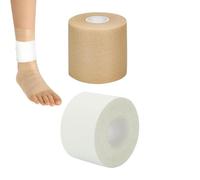Bande De Cheville Athlétique | Enveloppement De Compression De Cheville | Bande De Soutien Athlétique | Support De Cheville Pré-enregistré Et 2 Rouleaux De Bande Élastique Pour Blessures Avec 7x270 0c