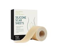Bande de cicatrice en silicone | Bandes de soins de la peau respirantes et réutilisables - Bandes de cicatrices en silicone réutilisables - pour brûlures de ventre, épaules, bras, jambes et corps