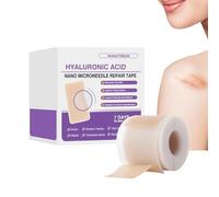 Bande de cicatrice en silicone - Patchs élastiques pour blessures, feuilles d'élimination des cicatrices réutilisables 4 x 150 cm la récupération peau, bandes cuisse avec adhérence douce, soins du cor