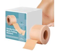 Bande de cicatrice en silicone - Patchs pour enlever les chéloïdes, bandes douces de soins de la peau avec design souple et flexible, pour le visage, la césarienne, la cicatrice des taupes, soins