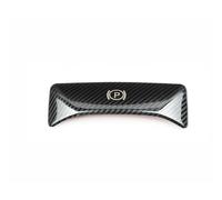 Bande de commande centrale de voiture Garniture de cadre de frein à main électronique de voiture, pour classe CE W204 W212 GLK X204(Carbon fiber)
