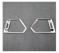 bande de console centrale Cadre de sortie d'air pour avant pour AC, garniture de couverture de décoration pour série 3 G20 G28 2020, accessoires d'intérieur LHD(Argent)