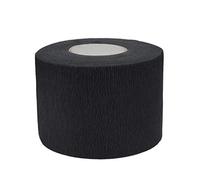 Bande de cou jetable professionnelle pour salon de coiffure, bande en papier extensible pour salon de coiffure, fournitures de salon de coiffure, noir