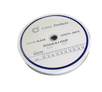 Bande de Crochet & Boucle Auto Adhésif, 20 mm /25 mètres Autocollant Scratch Bande Autoad Largeur