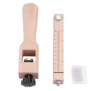 Bande de cuir Sangle Cutter réglable Cuir Outil de découpe en bois à la main DIY Craft outils Cutter avec 5 lames