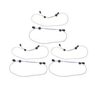 Bande de culasse élastique réglable Band pour rompre les pulls chemises à sweat à sweat gris et violet