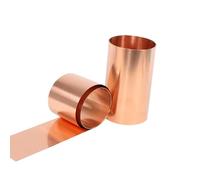 Bande de feuille de cuivre pur Options de bobine de cuivre de 0,01 mm à 1 mm (0,07 mm x 20 mm x 1000 mm)