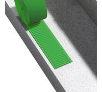Bande de finition antidérapante auto-adhésive pour escalier, 5 m, 3 cm de large, pour nez de marche intérieur/extérieur, ruban de sécurité antidérapant(Green)