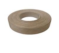 Bande de finition en placage de chêne, Fer pré-collé sur la bande multicolore de bandes chant placage en bois tailles multiples(Ash 2,1.3cmx15m)