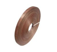 Bande de finition en placage de chêne, Ruban de bande chant en placage chêne 200 mètres bois multicolore plusieurs tailles(Black Walnut,Width 5CM)