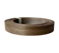 Bande de finition en placage de chêne, Ruban de Chant en Placage Bois Non Préencollé Multicolore 2,5-4,5 cm x 25 m(Black Walnut,2.5cmx25m)