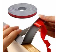 Bande de finition flexible en TPE auto-adhésive, Bande de chant en TPE forme U multicolore, largeur 9 à 40 mm(Grijs,32mm)