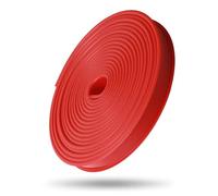 Bande de finition flexible en TPE auto-adhésive, Bande de chant en TPE forme U multicolore, largeur 9 à 40 mm(Rosso,20mm)