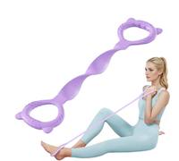 Bande de fitness extensible | 8 bandes d'exercice de résistance en forme, extenseur de bras, sangle de tension portable pour entraînement musculaire, étirement du corps