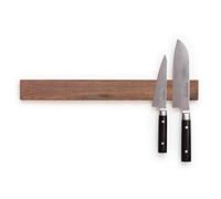 Bande De Fixation Murale Aimantée En Bois Massif Pour Couteaux De Cuisine | Porte-Couteaux Solide Avec Puissants Aimants En Néodyme | Toutes Les Tailles Et Couleurs