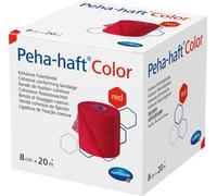 Bande de fixation Peha-Haft Color sans latex 8 cmx20 m rouge 1 pc