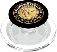 Bande de Fond du Lac de la Tribu Chippewa du lac Supérieur Code Talker PopSockets PopGrip pour MagSafe