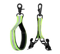 Bande de gants de pompier - 19 x 3,5 cm, support d'équipement robuste, porte-gants | Sangle d'équipement de pompier, clip de maintien du à dégagement rapide, gants anti-chute sûrs