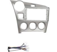 Bande de garniture de console centrale Garniture de cadre d'autoradio avec faisceau câbles pour Toyota pour Matrix 2009-2014(Frame Cable)