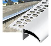 Bande De Garniture De Rebord De Fenêtre Avec Inverseur De Pluie, Protection | Empêche le ruissellement des eaux de pluie, installation facile, bord d'égouttement aluminium(30mm)