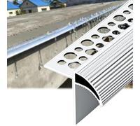 Bande De Garniture De Rebord De Fenêtre Avec Inverseur De Pluie, Protection | Empêche le ruissellement des eaux de pluie, installation facile, bord d'égouttement aluminium(14mm)
