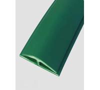 Bande de garniture de tapis 10 m, bande de porte auto-adhésive en PVC stratifié, garniture de seuil de transition de sol de porte et bordures, bande de bordure de sol en caoutchouc(Green,7m/273in)