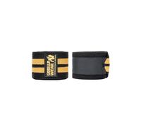 Bande de genou Gorilla Wear (x2) Noir 250 cm