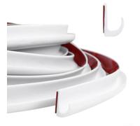 Bande de gouttière en forme de J pour véhicules récréatifs et installations d'énergie éolienne, conçue pour un contrôle efficace des gouttes d'eau de pluie