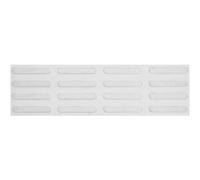 Bande de guidage podotactile - caoutchouc blanc