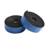 Bande de guidon antidérapante flexible et légère pour les amateurs de cyclisme avec absorption des chocs (rouge)