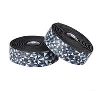 Bande de guidon de vélo de route avec propriétés antidérapantes et anti-chocs, matériau PU hautement élastique, comprend des bandes de finition pour une prise en main sûre et une expérience de