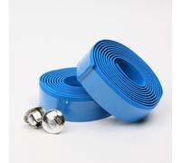 Bande de guidon de vélo en mousse de caoutchouc pour vélo de route résistant à la transpiration et aux propriétés d'absorption des chocs flexible et matériau pour plus de confort (bleu)