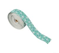 Bande de guidon de vélo modèle Sakura avec amortisseur EVA antidérapant et confortable (blanc vert)