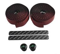 Bande de guidon en silicone à haute adhérence pour vélos de route avec bord renforcé pour éviter l'effilochage après une utilisation prolongée (noir)