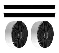 Bande de guidon - Kit d'enroulement de poignée de vélo, housse de guidon rembourrée, accessoire de vélo anti-vibrations avec capuchons enfichables, maintien sûr, bandes de contrôle pour les trajets