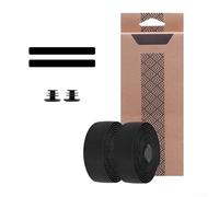 Bande de guidon pour vélo de route avec intégration PU et EVA pour soutenir des conditions de conduite dynamiques (noir)