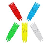 Bande de jambe de poulet numérotée pour marquer la volaille | Anneaux de jambe colorés pour identifier les poules, les canards, les poules perles, les oies, les poules de combat