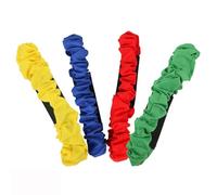 Bande de jambe réutilisable type lourd pour l'école, le sport, l'interaction parentale et les défis de groupe, durabilité, parapluie, tissu de fitness, cravates