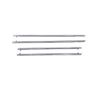 Bande de joint de porte de voiture Pour Civic 2006 2007 2008 2009 2010 2011 4 Pièces Moulures De Fenêtre De Voiture Garniture Joint Ceinture Bande D'étanchéité(Chrome)