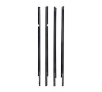 Bande de joint de porte de voiture Pour Mitsubishi Pour Lancer 2.0L 2.4L 2008 2009 2010-2017 Kit 4 Pièces Moulures Ceinture Joint Porte Joint D'étanchéité 5727A005 5727A006